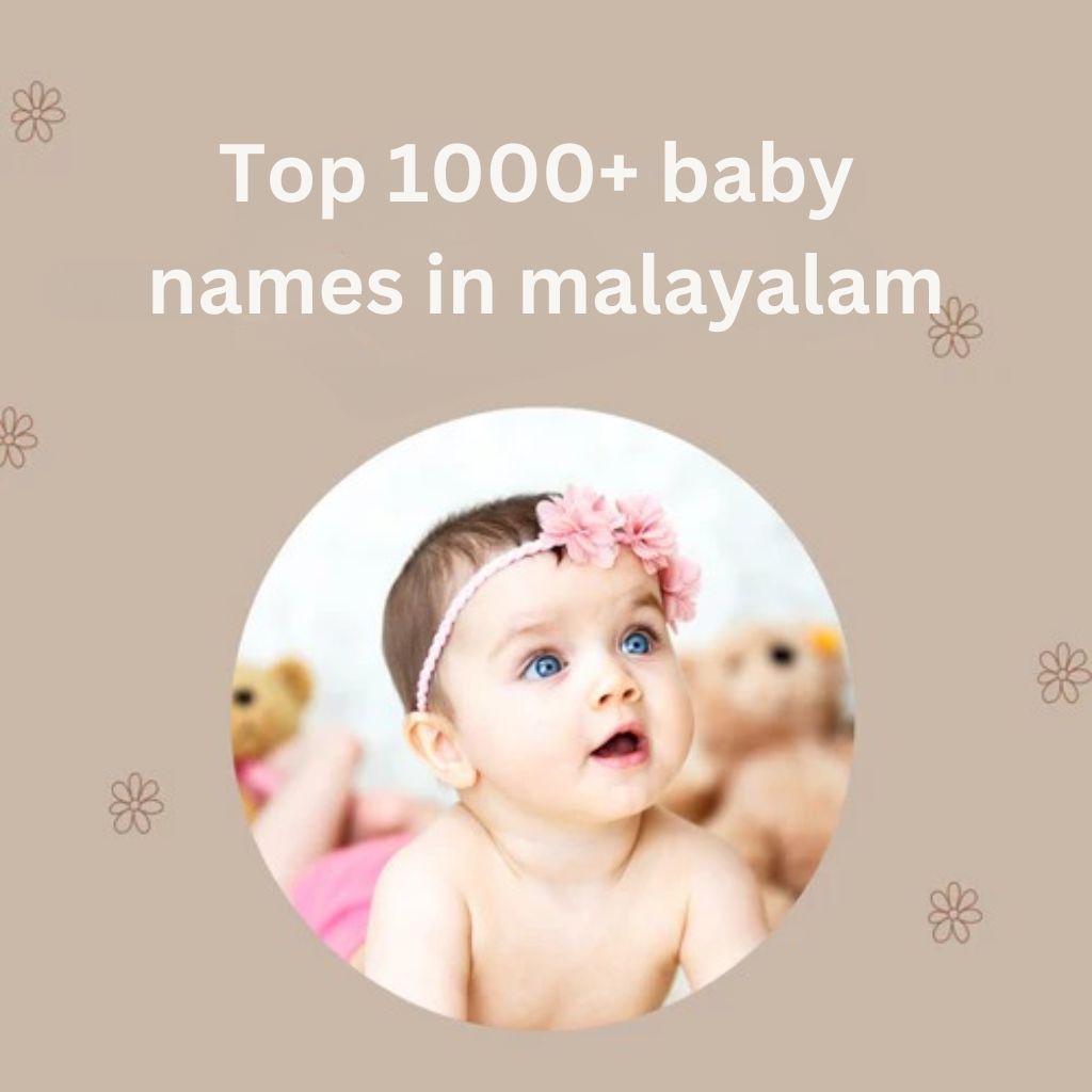 2026 Modern Baby Names in Malayalam