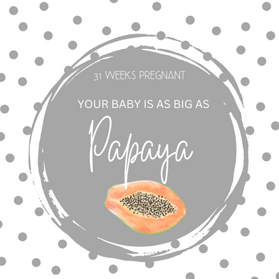 31 Weeks Pregnant-baby's growth, symptoms, and essential tips