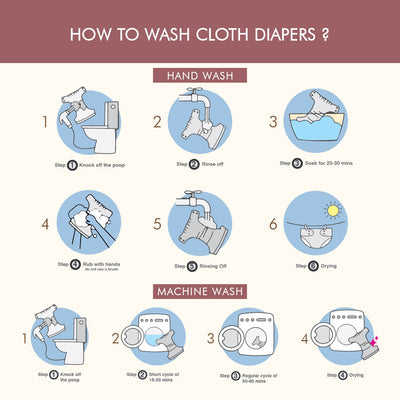 How to wash cloth nappies