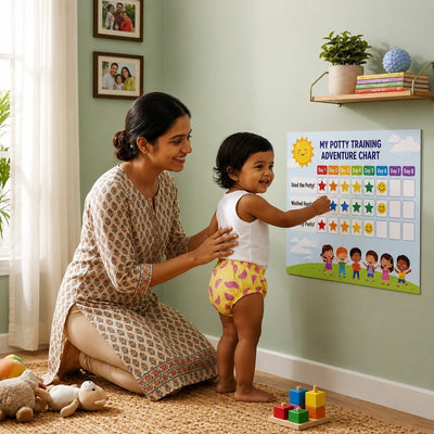 Potty Training Chart: The Right Way to Reward Progress