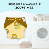 New Age Cloth Diapers with Soaker and Booster - Pack of 2