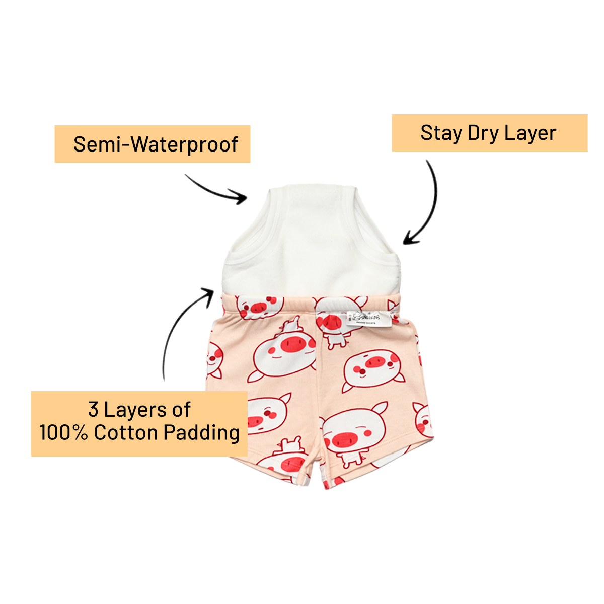 Potty Training Shorts - Pack of 12