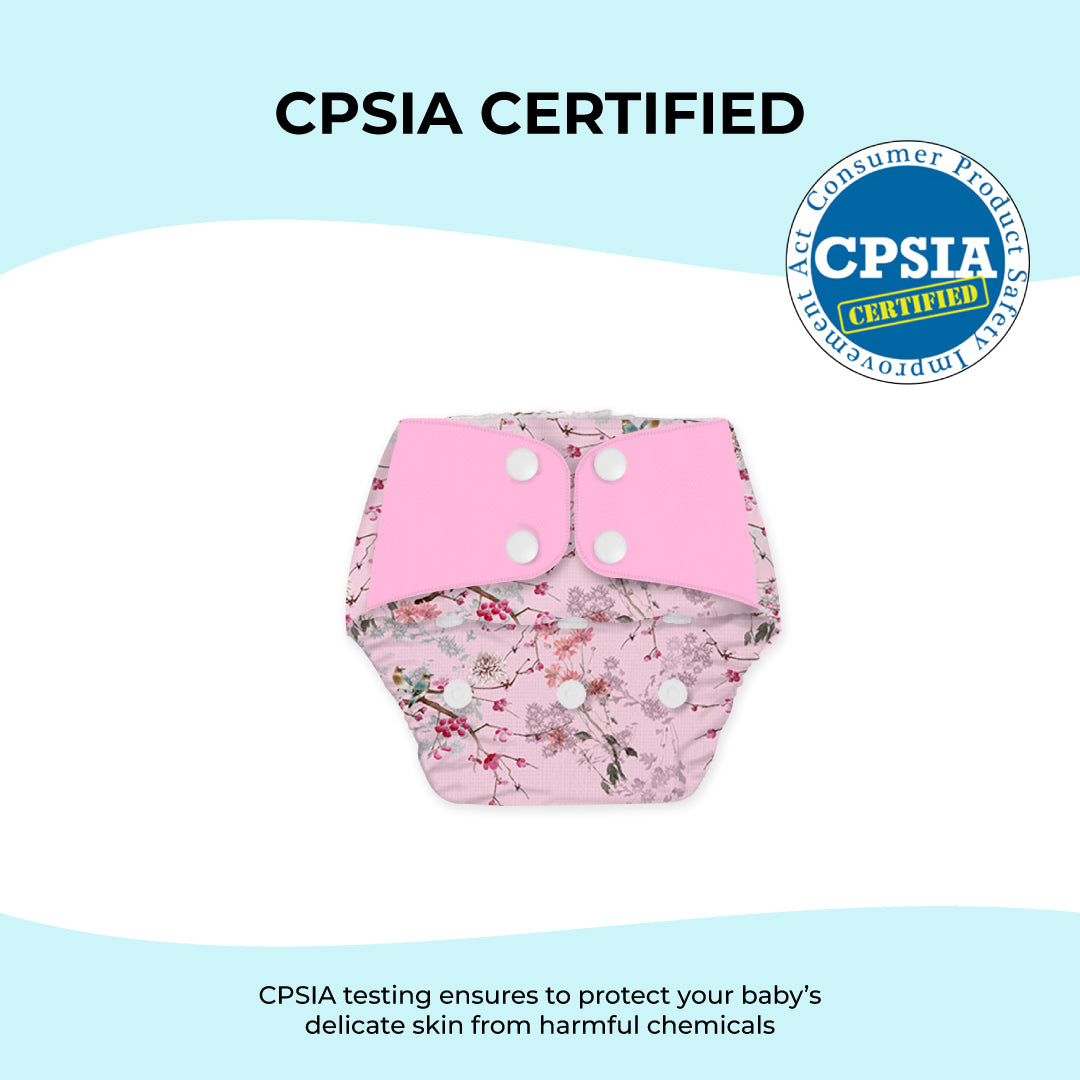 Blooming Dale - Regular Cloth Diapers with Soaker Booster for 3month -3 years