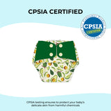 Avocuddle - Regular Cloth Diapers with Soaker Booster for 3month -3 years
