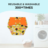 Mushi Sushi - Regular Cloth Diapers with Soaker Booster for 3month -3 years
