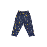 Full Sleeves Baby Little Sailors Printed Night Suit  for Baby/Kids - Navy Blue 2-3 Years