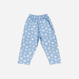 Childrens Night Dress β Sky Blue with Octopus Print