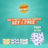 CRAZY DEAL - Buy 6 Snug Potty Training Pants, Get 1 Free