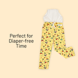 Potty Training Pajamas - Sailing Hearts Print