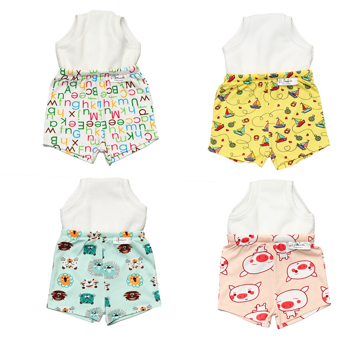 Potty Training Shorts - Pack of 4