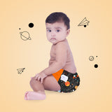 Galaxy ride - Regular Cloth Diapers with Soaker Booster for 3month -3 years