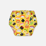 Mushi Sushi - Regular Cloth Diapers with Soaker Booster for 3month -3 years