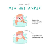 Macaroon Ikat - New-Age Cloth Diapers for 3month -2 years