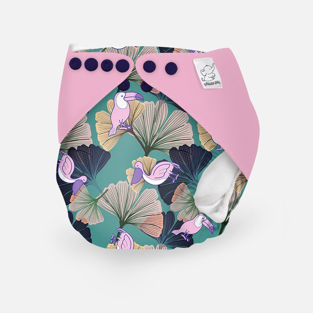 Ginkgo Glee - New-Age Cloth Diapers for 3month -2 years