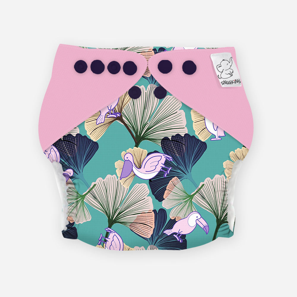 Ginkgo Glee - New-Age Cloth Diapers for 3month -2 years