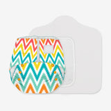Macaroon Ikat -  Newborn Bliss Cloth Diapers for 0-3 Month