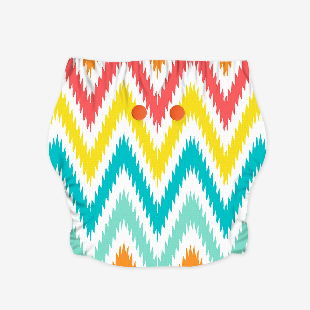 Macaroon Ikat - New-Age Cloth Diapers for 3month -2 years