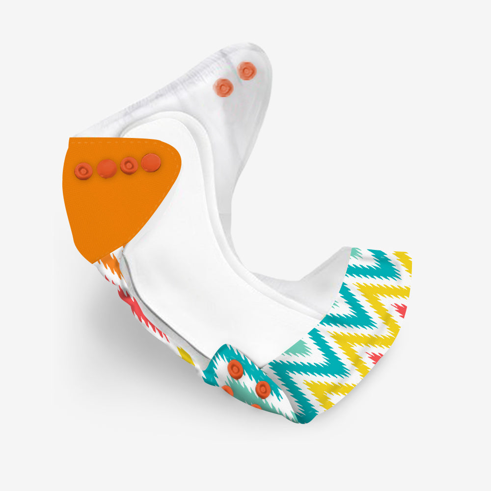 Macaroon Ikat - New-Age Cloth Diapers for 3month -2 years