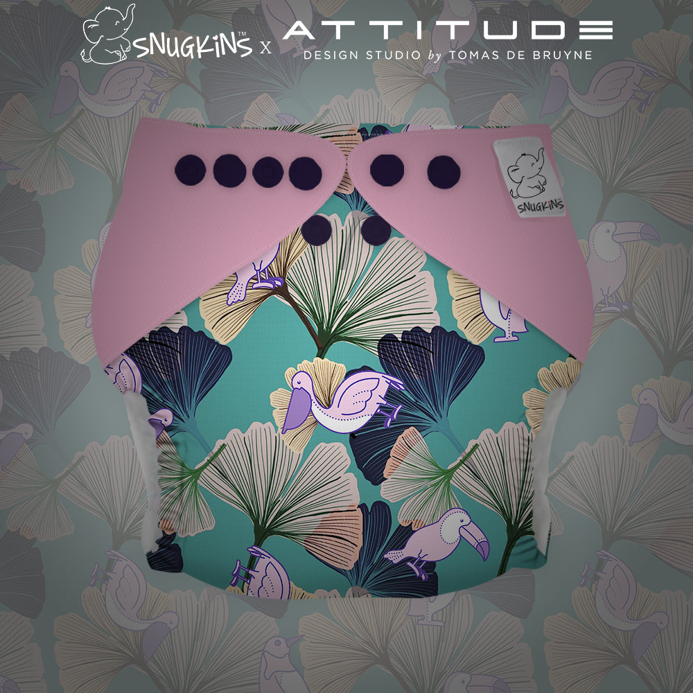 Ginkgo Glee - New-Age Cloth Diapers for 3month -2 years