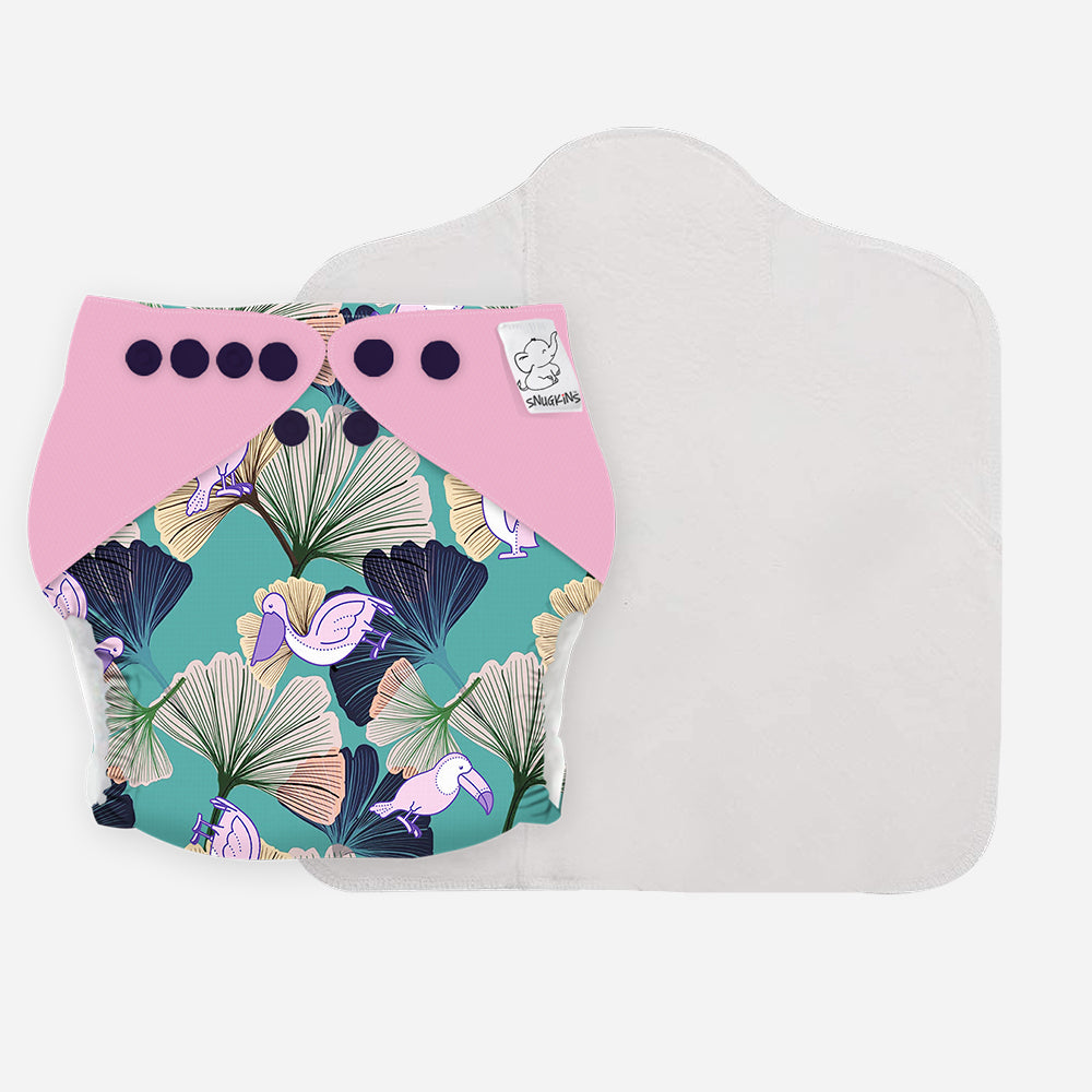 Ginkgo Glee - New-Age Cloth Diapers for 3month -2 years