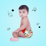 Aquatic Dream - Regular Cloth Diapers with Soaker for 3month -3 years