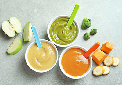 6-month baby food chart with Indian baby food recipes!
