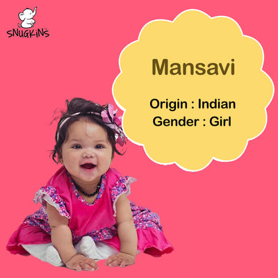 Meaning of Manasavi Name