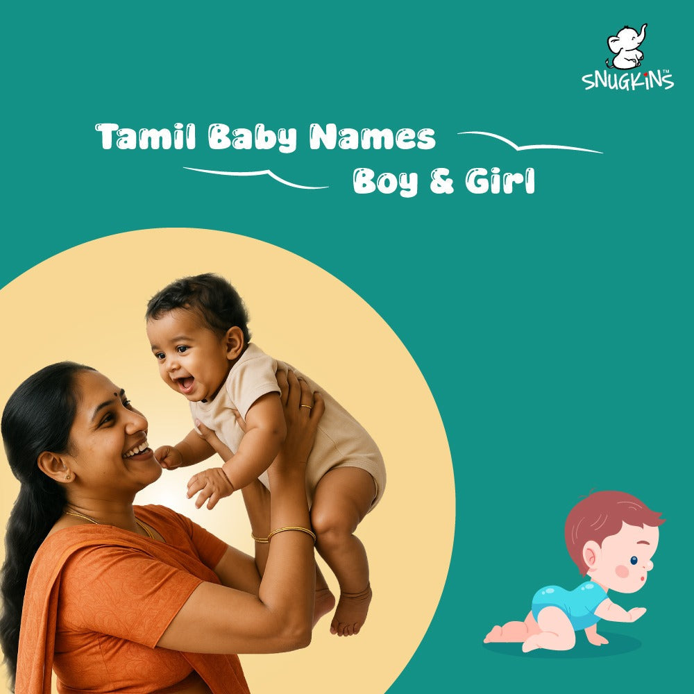 2026 Trendy Tamil Baby Names with Meanings | Snugkins