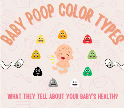 Baby Poop Color Types: What They Can Tell You About Their Health