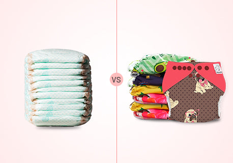 Organic cloth diapers V/s disposable diapers – Which one is better!