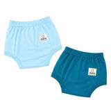 Potty Training Pants Blue & Dark Blue Print - Pack of 2