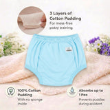 Potty Training Pants Blue & Dark Blue Print - Pack of 2