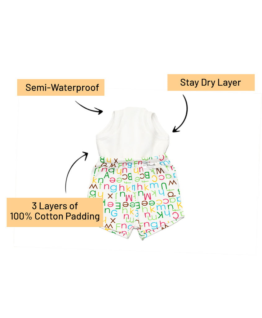 Potty Training Pajamas Shiny Shers Padded Pajamas Snugkins