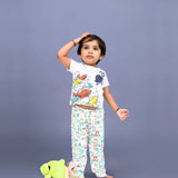 Potty Training Pajamas 2-3 Years Pack of 2 (Kindergarten Tales & Sailing Hearts Print)