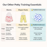 Potty Training Pants Kindergarten Tales & Pig Print - Pack of 2