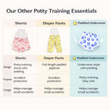 Potty Training Pants Blue & Dark Blue Print - Pack of 2