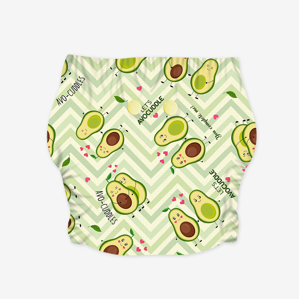 Avocuddle - New - Age Cloth Diapers with Soaker Booster