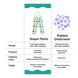 Potty Training Pajamas - Pack of 2 (Snug Farm Print)