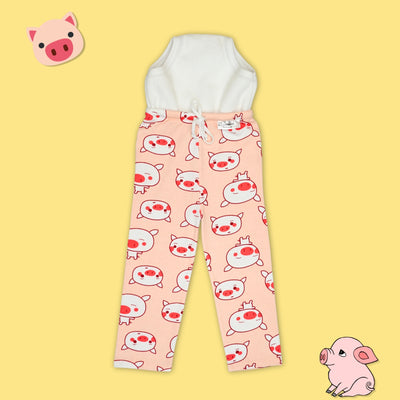 Potty Training Pajamas - Piggy Wiggy Print