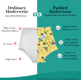 Potty Training Pants Evil, Melon, Bot & Pig Print - Pack of 2 - Size 0 and Size 5