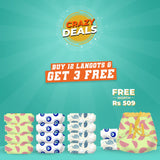 CRAZY DEAL - Buy 12 New Age Langot Get 3 Free