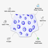 Potty Training Pants Evil Eye & Watermelon Print - Pack of 2