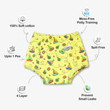 Potty Training Pants Kindergarten Tales & Sailing Hearts Print - Pack of 2