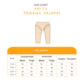 Potty Training Pajamas - Sailing Hearts Print