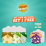 Crazy Deals - Buy 3 New Age Diaper Get 1 Free