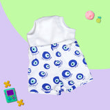 Snugkins Potty Training Shorts for Toddlers,Boys & Girls 100% Cotton - Pack of  1 - EvilEye