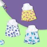 Snugkins Potty Training Shorts for Toddlers, Boys & Girls 100% Cotton - Pack of 3 - Mystic Trio