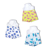 Snugkins Potty Training Shorts for Toddlers, Boys & Girls 100% Cotton - Pack of 3 - Mystic Trio