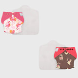 Snugkins New Age Cloth Diapers with Soaker - Pack of 2