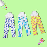 Snugkins Diaper Pant Potty Training Pajamas for Boys & Girls 100% Cotton - Pack of 3 - Mystic Trio